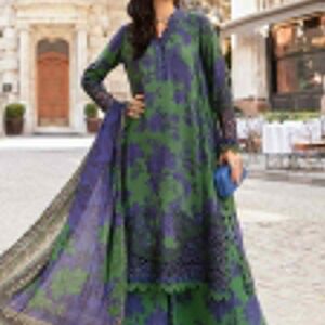 Fabric Khaddar All Over Printed